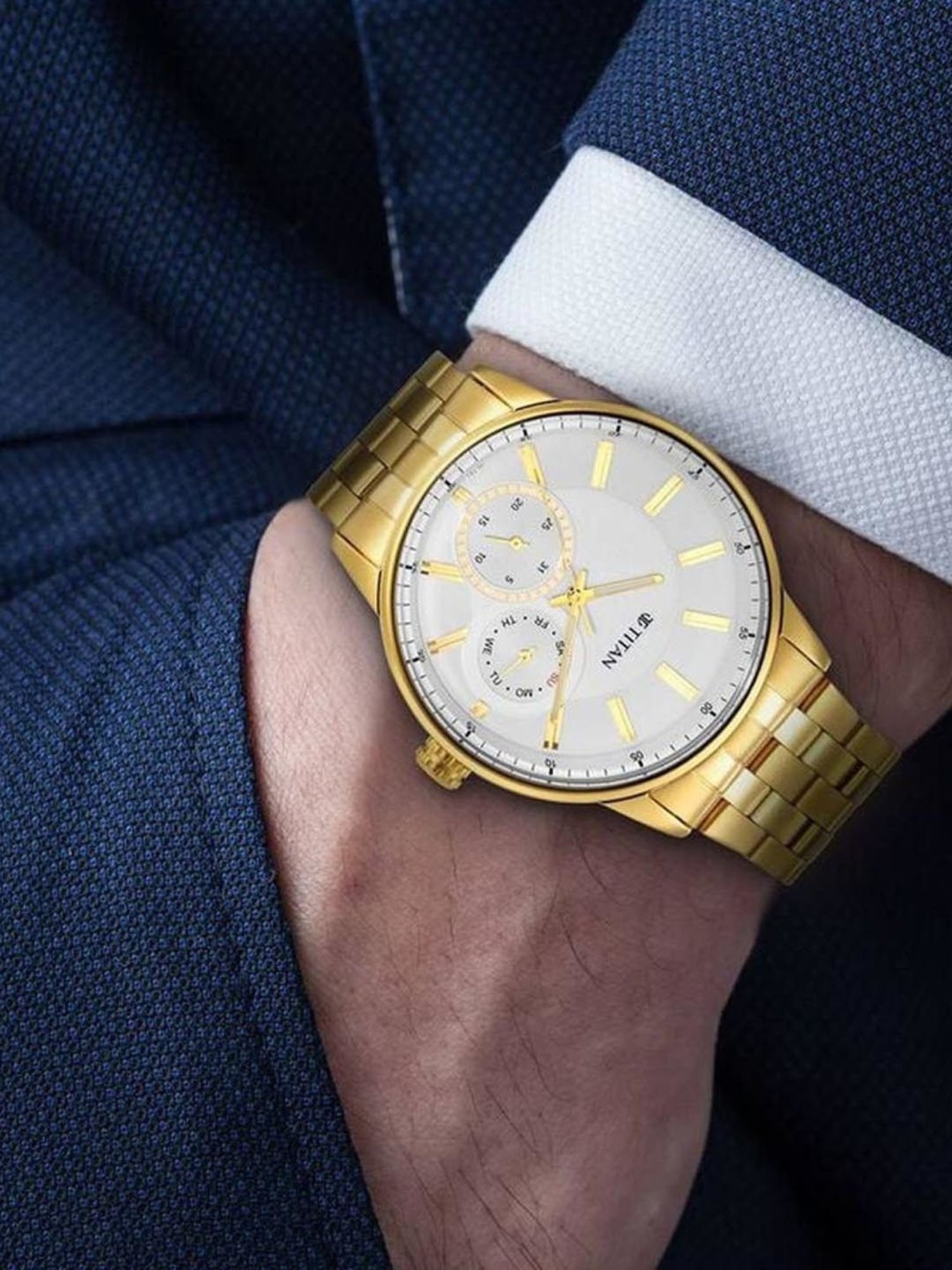 Titan Regalia Opulent NS9441YM01 Analog Watch for Men