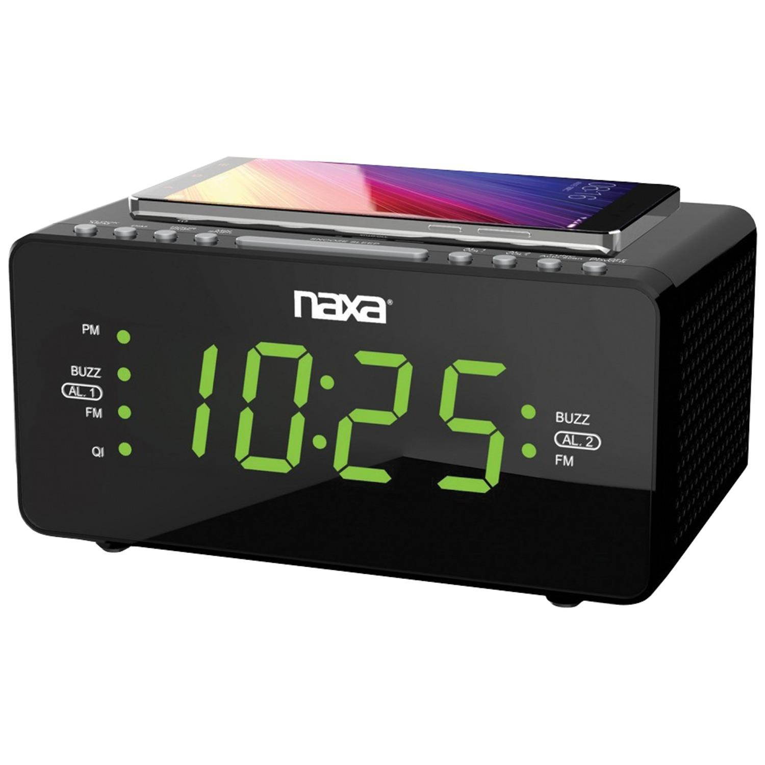 Naxa NRC-191 Desktop Clock Radio Stereo NRC191