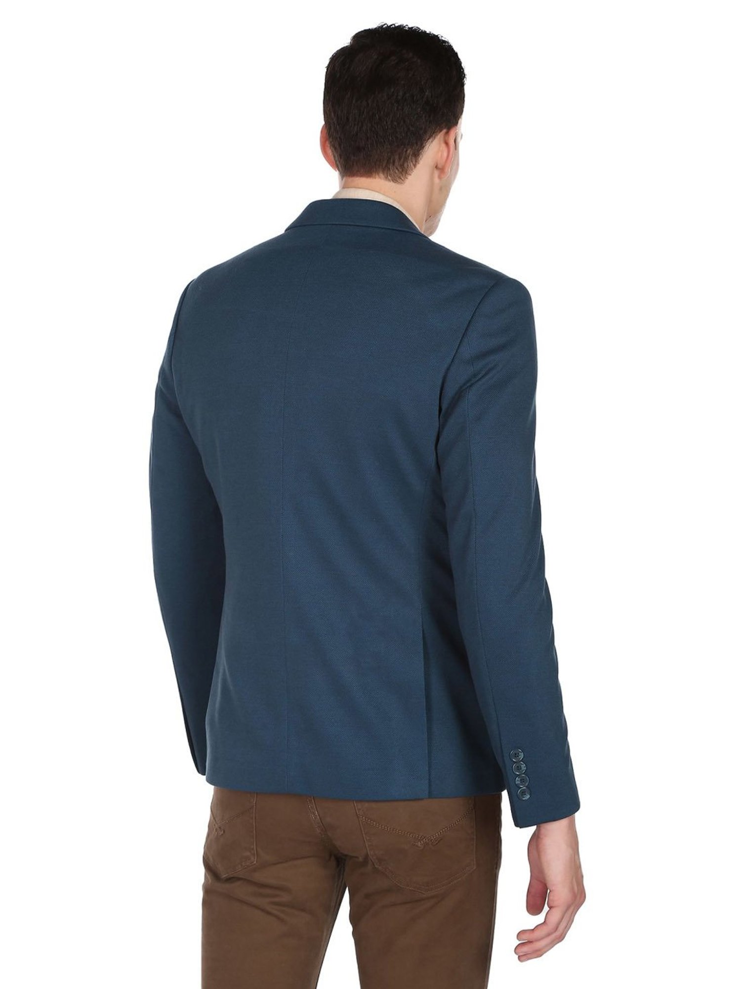 Arrow Blue Slim Fit Blazer