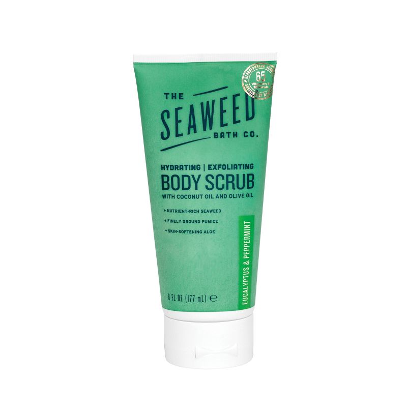 The Seaweed Bath Co. Eucalyptus and Peppermint Body Scrubs - 6oz