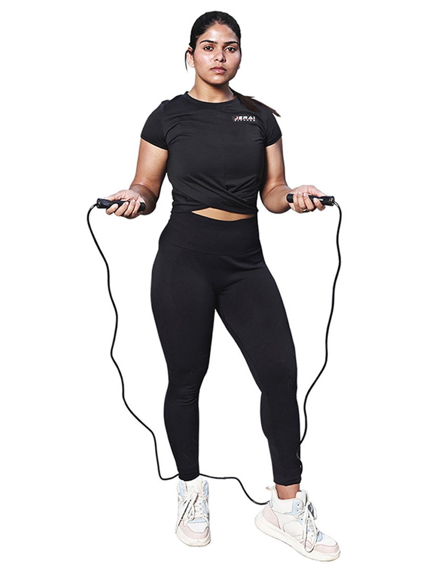 Jerai Fitness JA027 PVC Skipping Rope (Black)