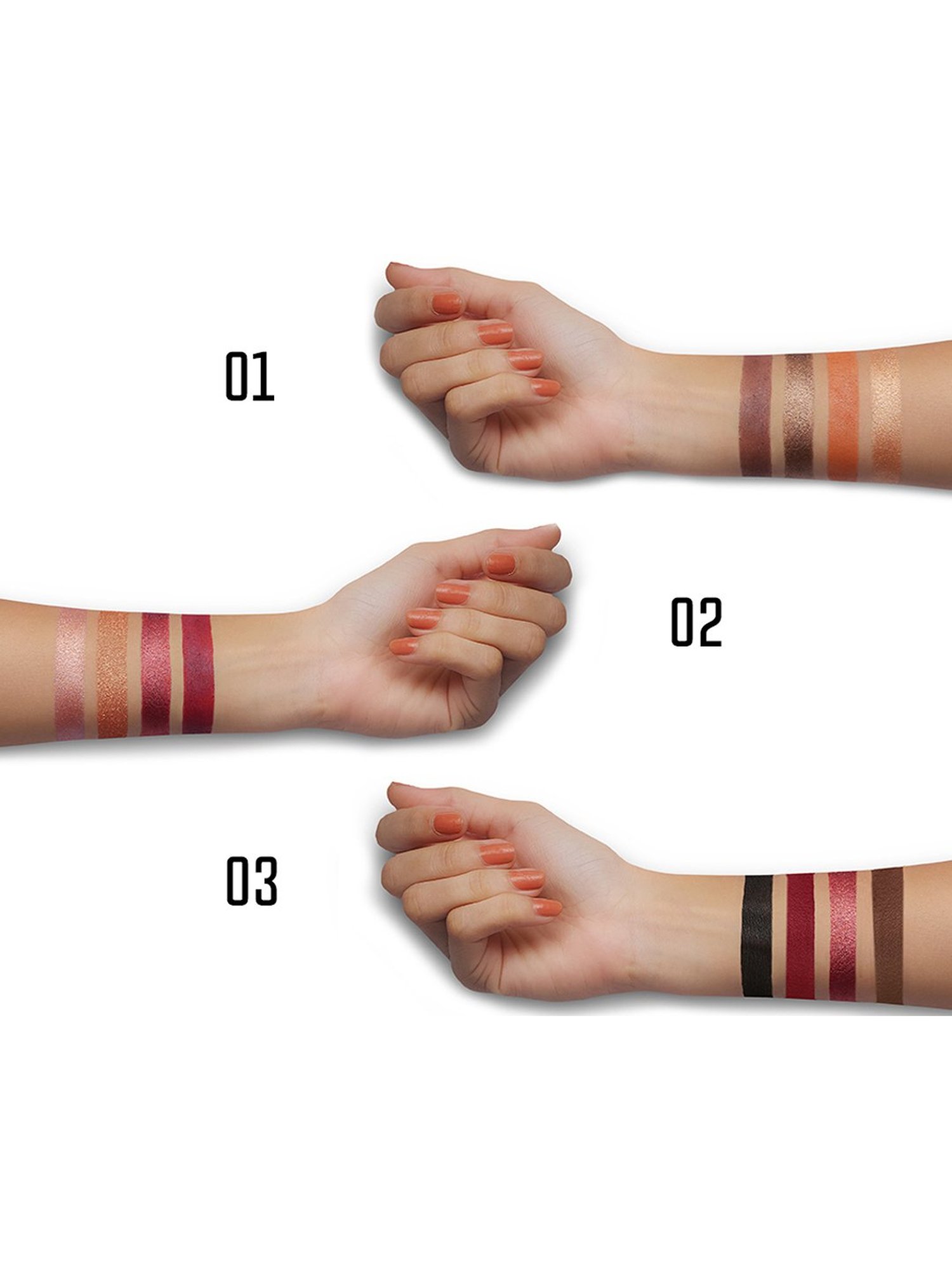 CHARMACY Milano Gradient Eyeshadows Palatte 01 - 7.2 gm