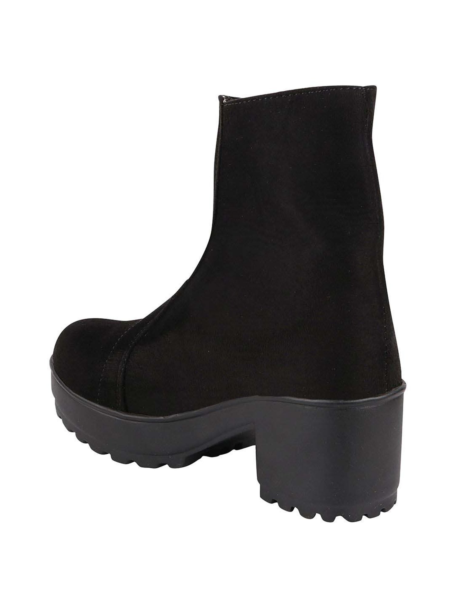 Shoetopia Kids Black Casual Boots