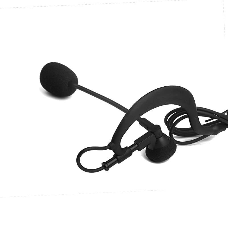 Soccer Football Referee Intercom Microphone Headset Earphone and Coach Referee Headphones for V6V4FBIM Referee Intercom