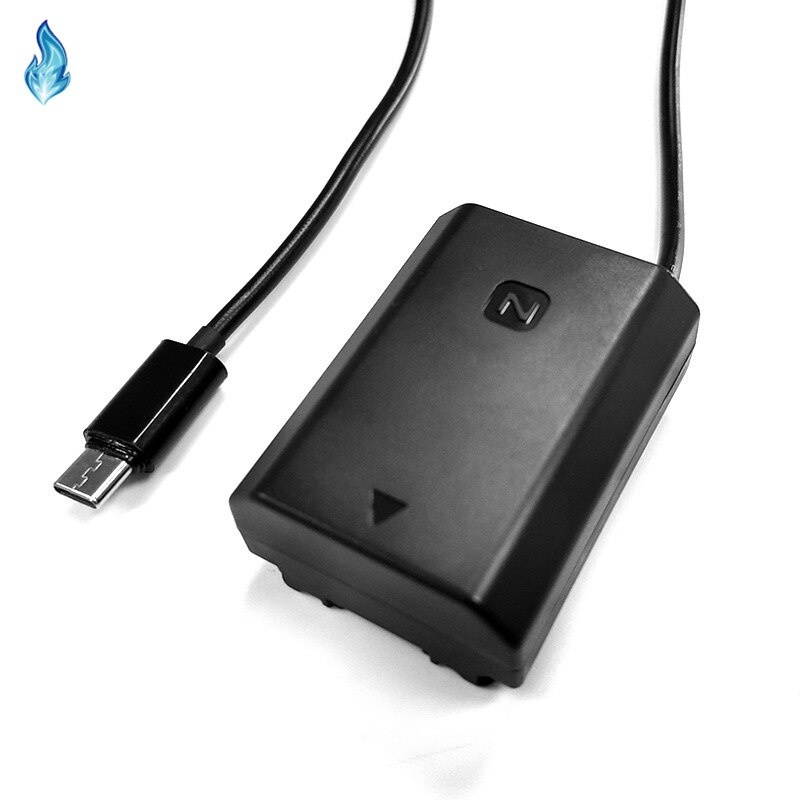 PD Power Adapter NPFZ100 NP-FZ100 DC Coupler for Sony Cameras Alpha A9 a7 iii A7RM3 A7RIII A7M3 ILCE-9