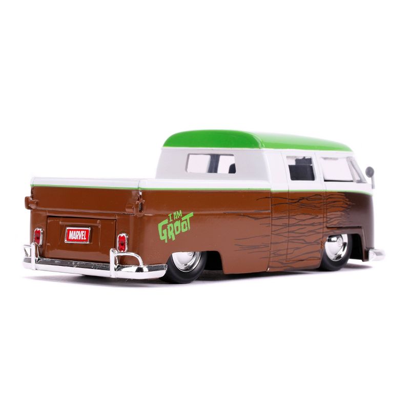 Marvel Guardians of the Galaxy Groot & 1963 Volkswagen Bus 1:24 Die-Cast Vehicle with Figure