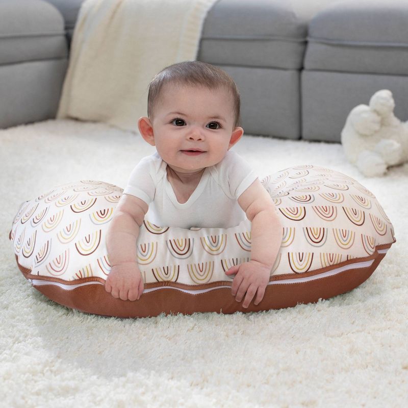 Boppy Original Feeding and Infant Support Pillow - Floral Stripes