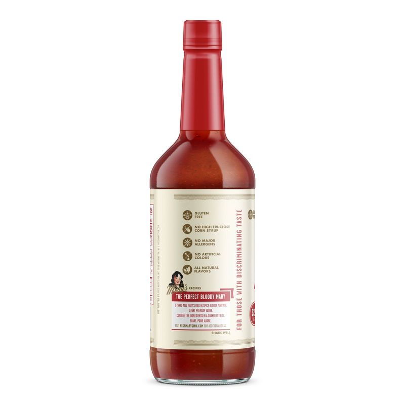 Miss Mary's Bold & Spicy Bloody Mary Mix - 32 fl oz Bottle