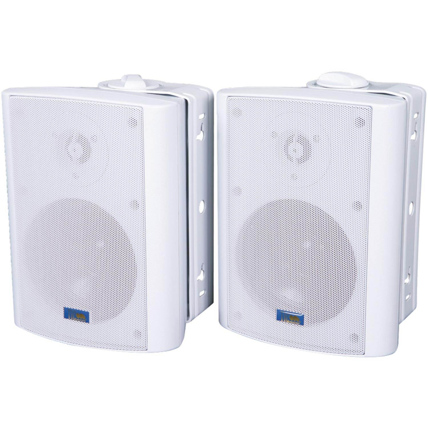 TIC ASP ASP60W Outdoor White Patio Speakers Pair
