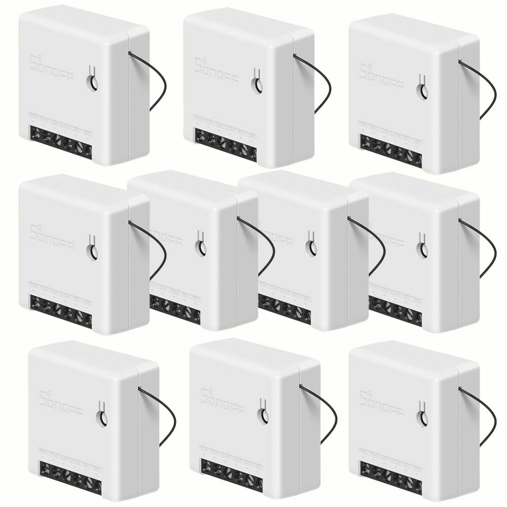 SONOFF MINI DIY Two Way Smart Switch Small Body Remote Control WiFi Switch Support An External Switch Work With Google Home/Nest IFTTT & Alexa