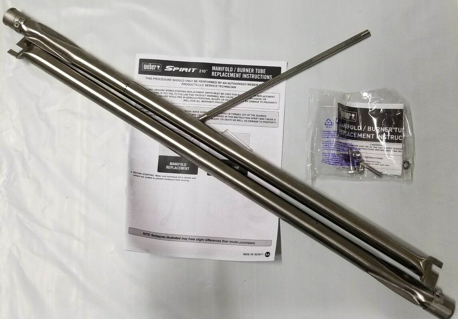 Weber OEM Genesis Spirit Grill Burner Tube Set - 10404