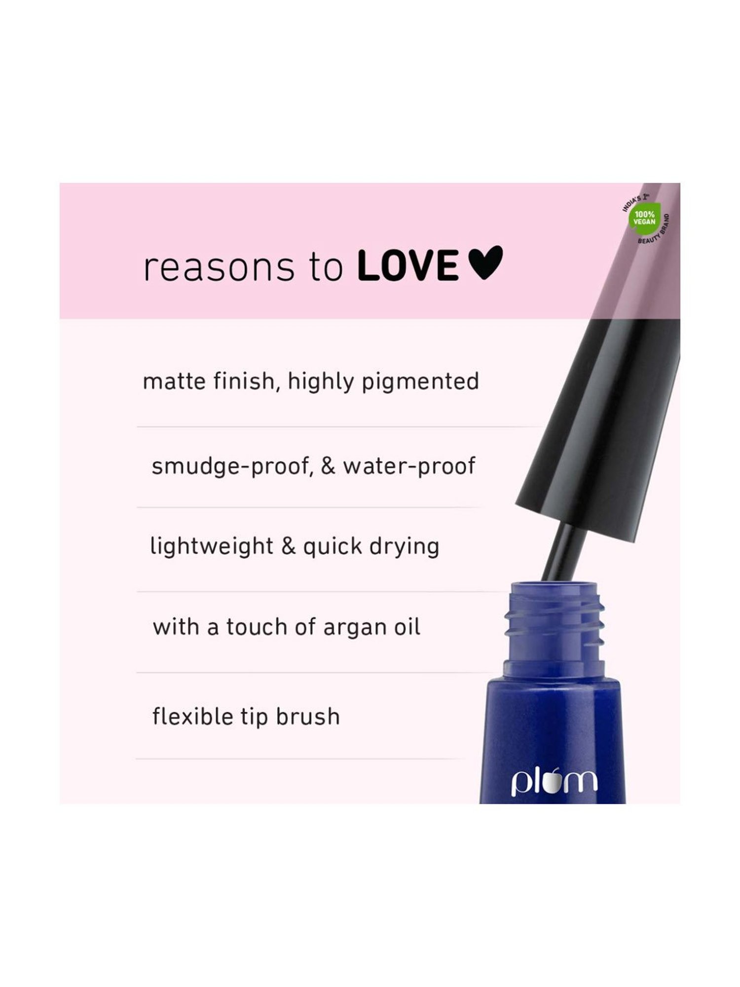 Plum Eye-Swear-By Matte Liner 05 Midnight Blue - 3 ml