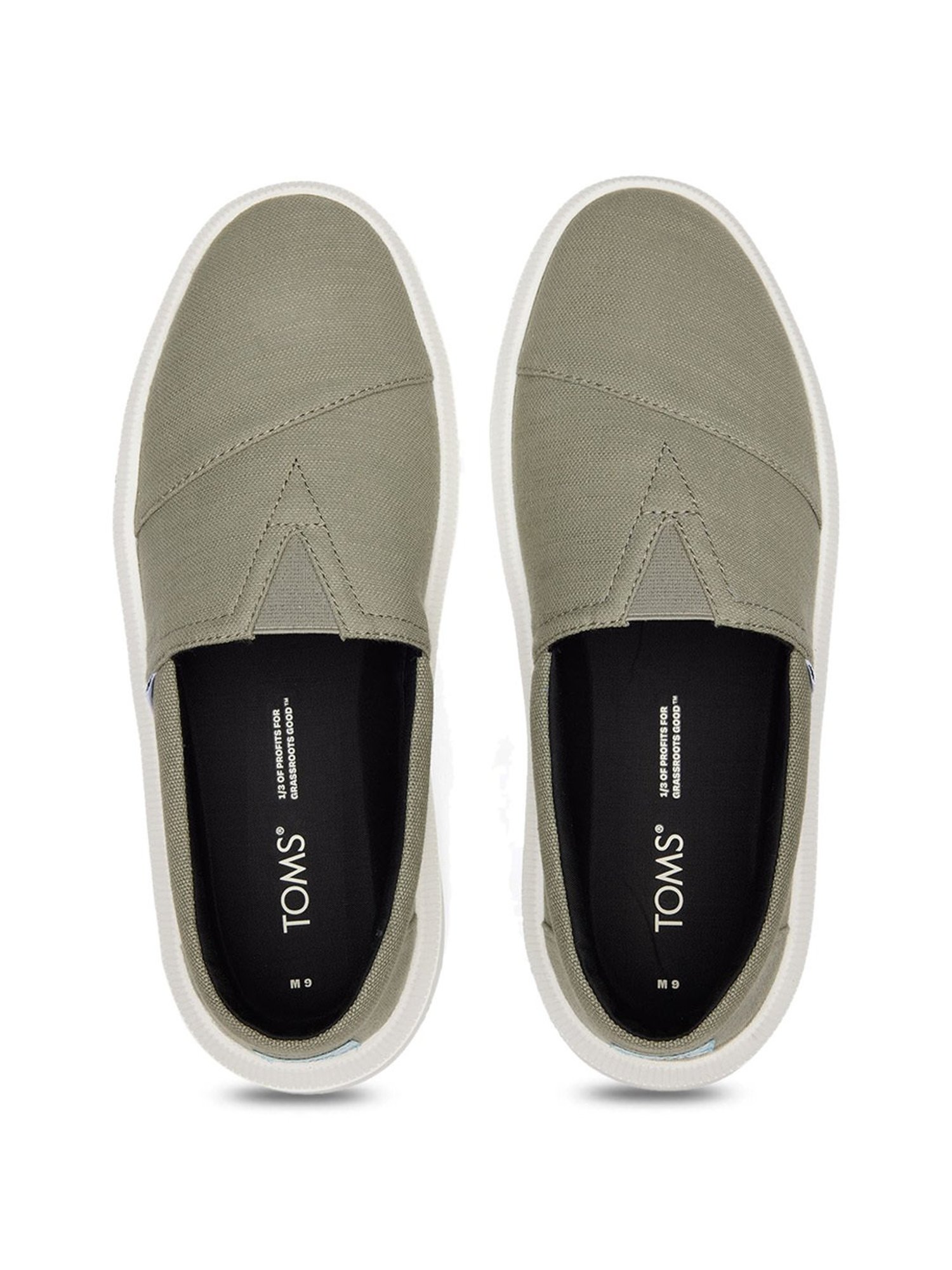 Toms Men's Rover 2.0 Grey Loafers