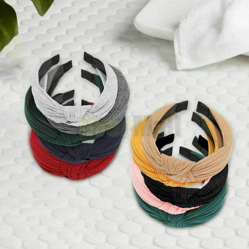 10 Pieces Knotted Headbands For Women Turban Headbands For Women Wide Headbands