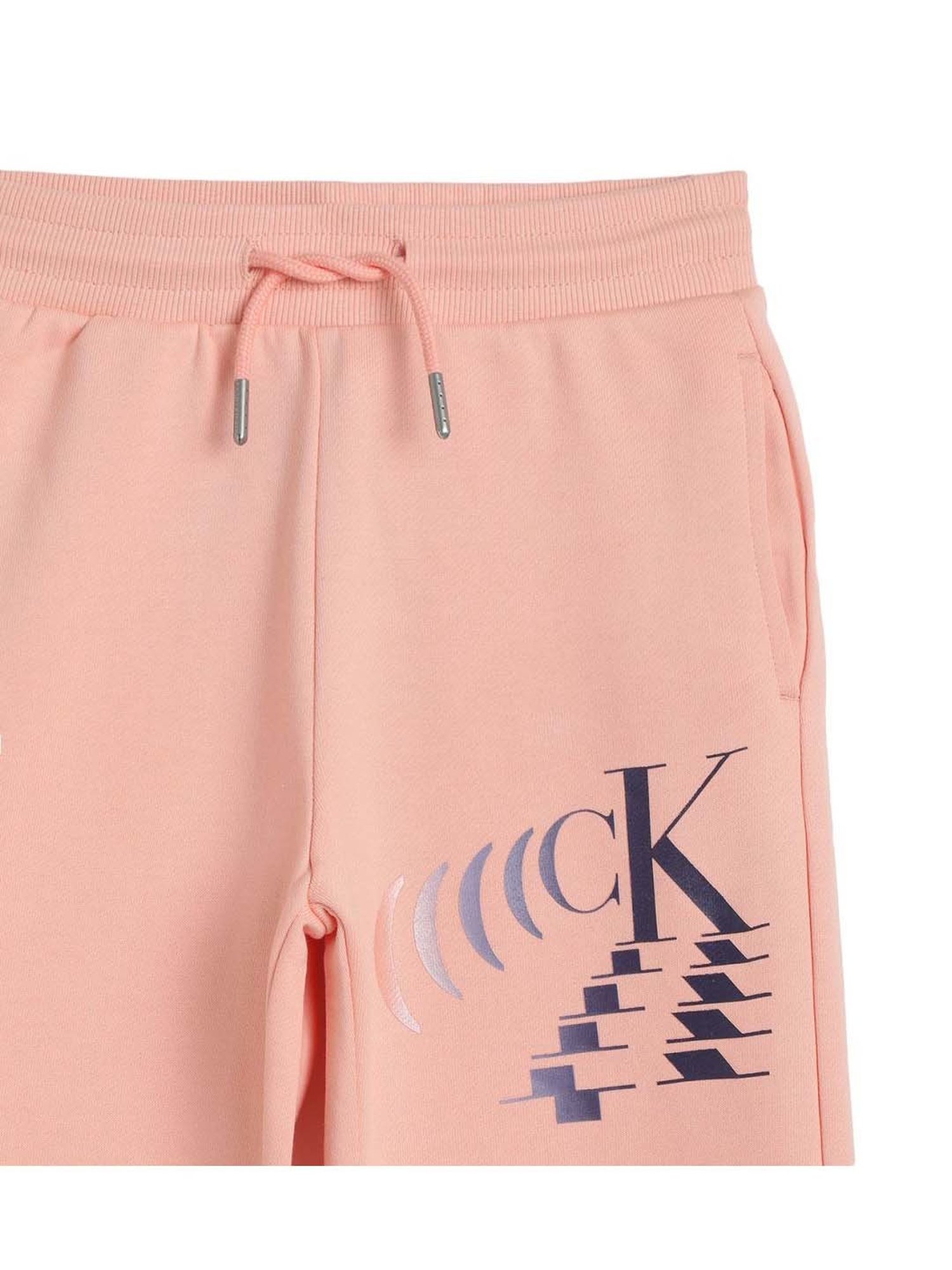 Calvin Klein Jeans Kids Faint Blossom Logo Regular Fit Trackpants