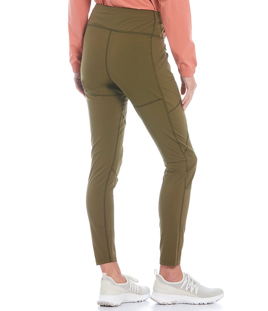 Aventura Shavonne Printed Jacquard Stretch Pull-On Leggings