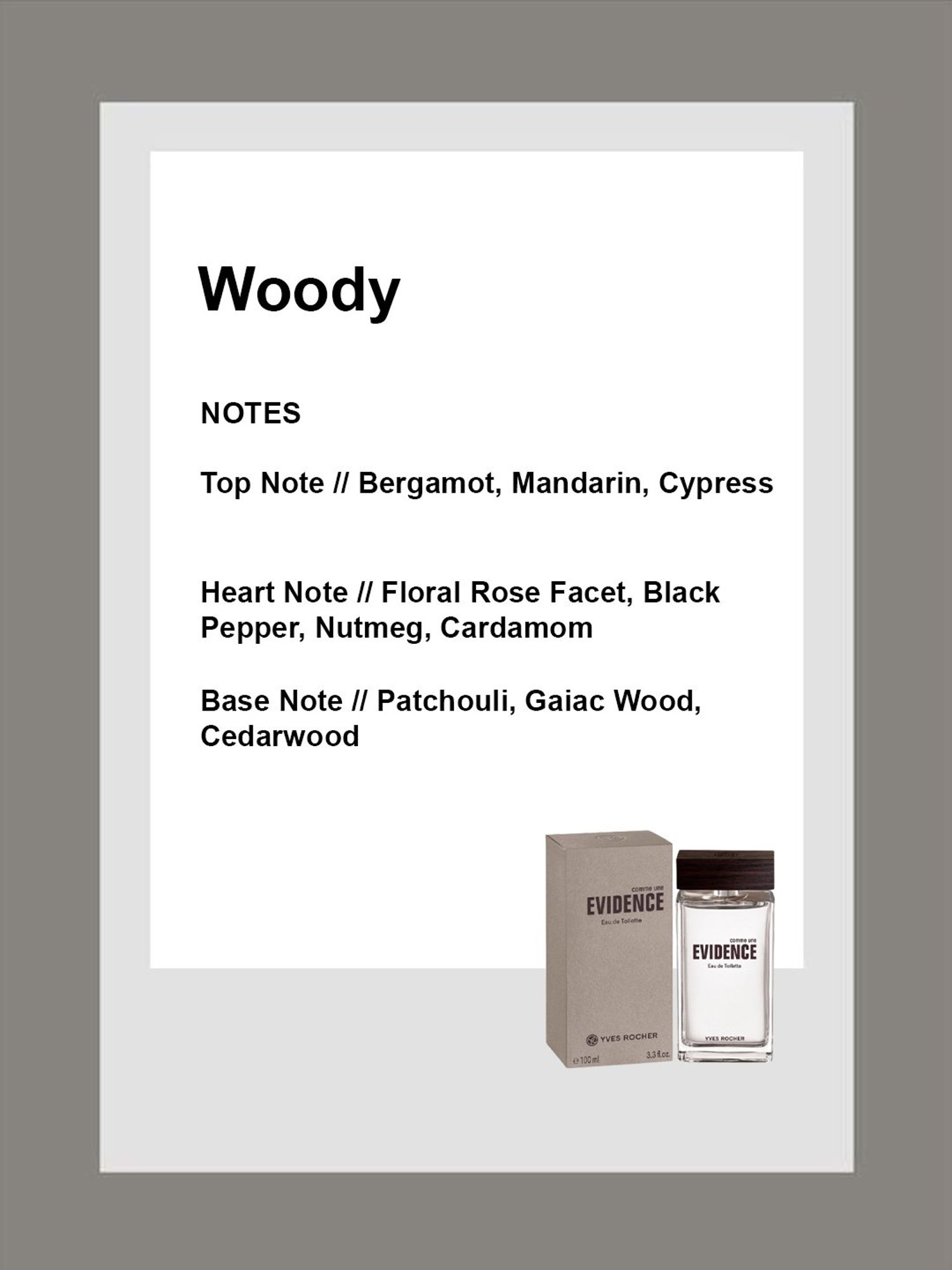 Yves Rocher Comme Une Evidence Eau de Toilette - 100 ml