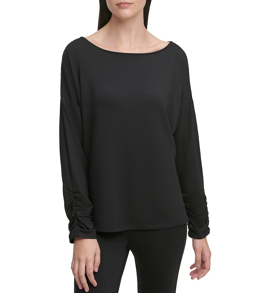 Karen Kane Short Sleeve Tie-Dye Hoodie