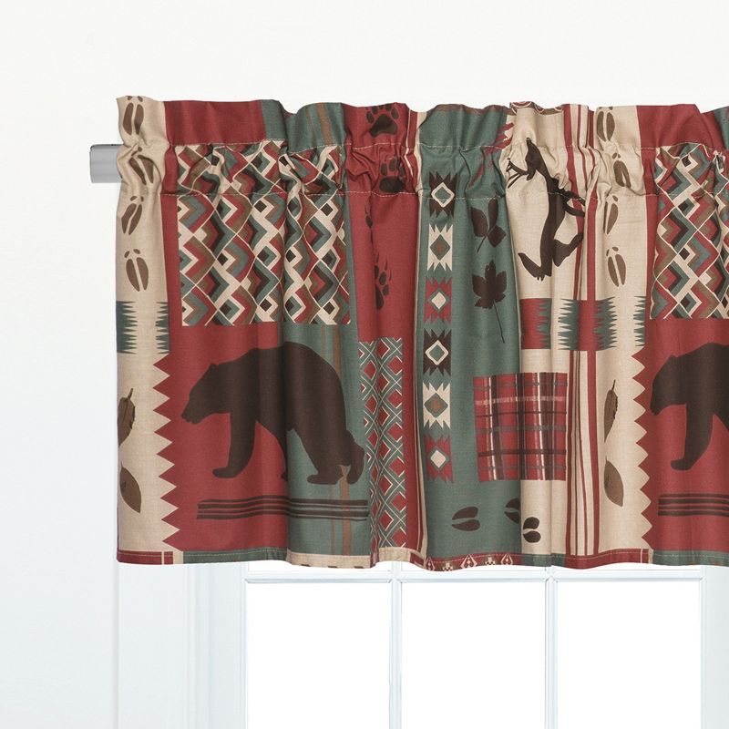 C&F Home Killian Ridge Cotton Valance Window Treatment Set of 2