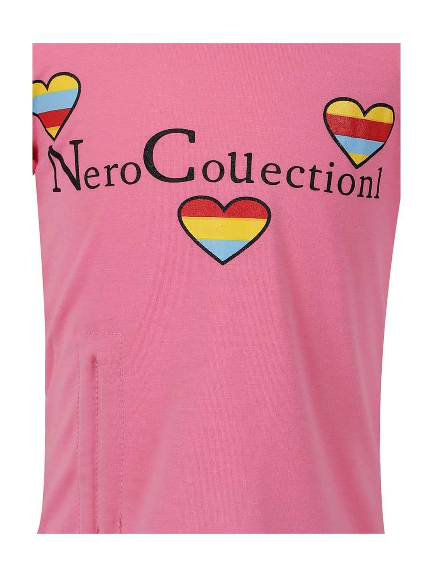 Passion Petals Kids Pink Cotton Printed Top