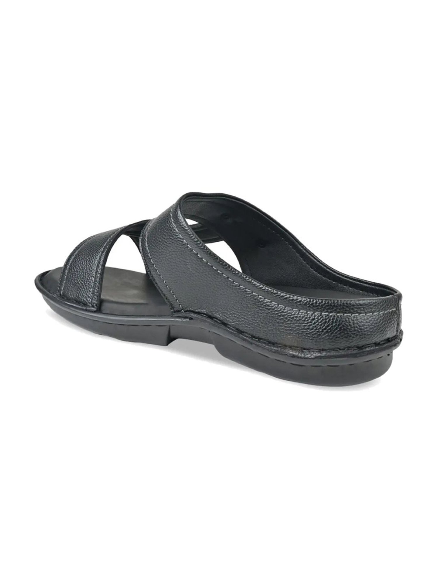 Regal Men's Black Casual Sandals