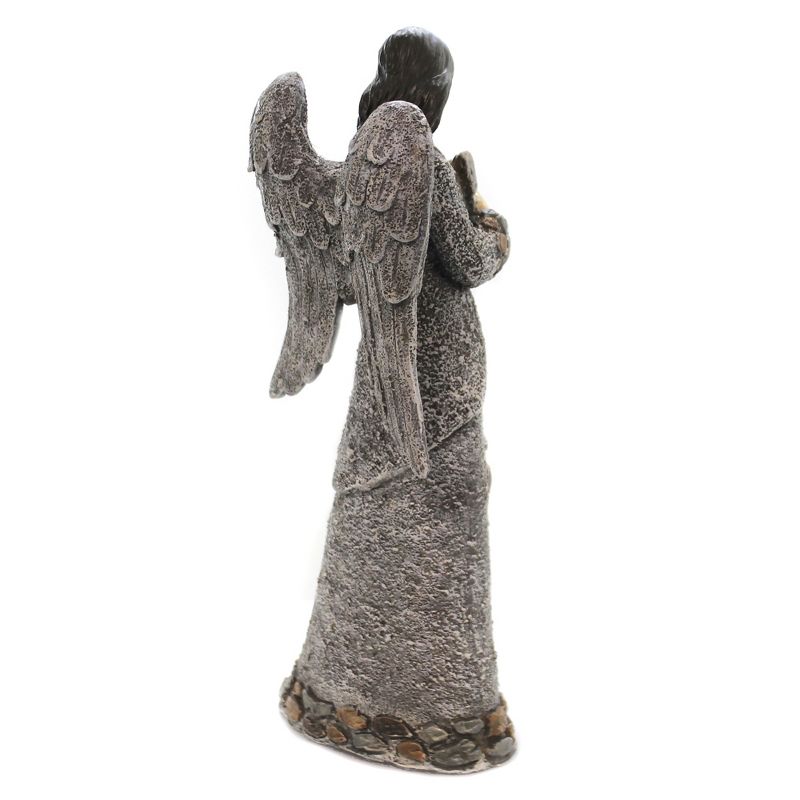 Home & Garden 13.75" Angel With Butterfly Statue Wings Religious Roman, Inc  -  Outdoor Sculptures And Statues