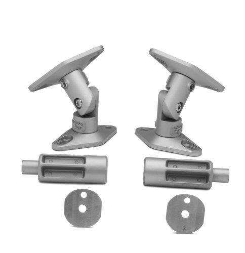 Vantage Point SATP-S Universal Satellite Speaker Mounts - Silver