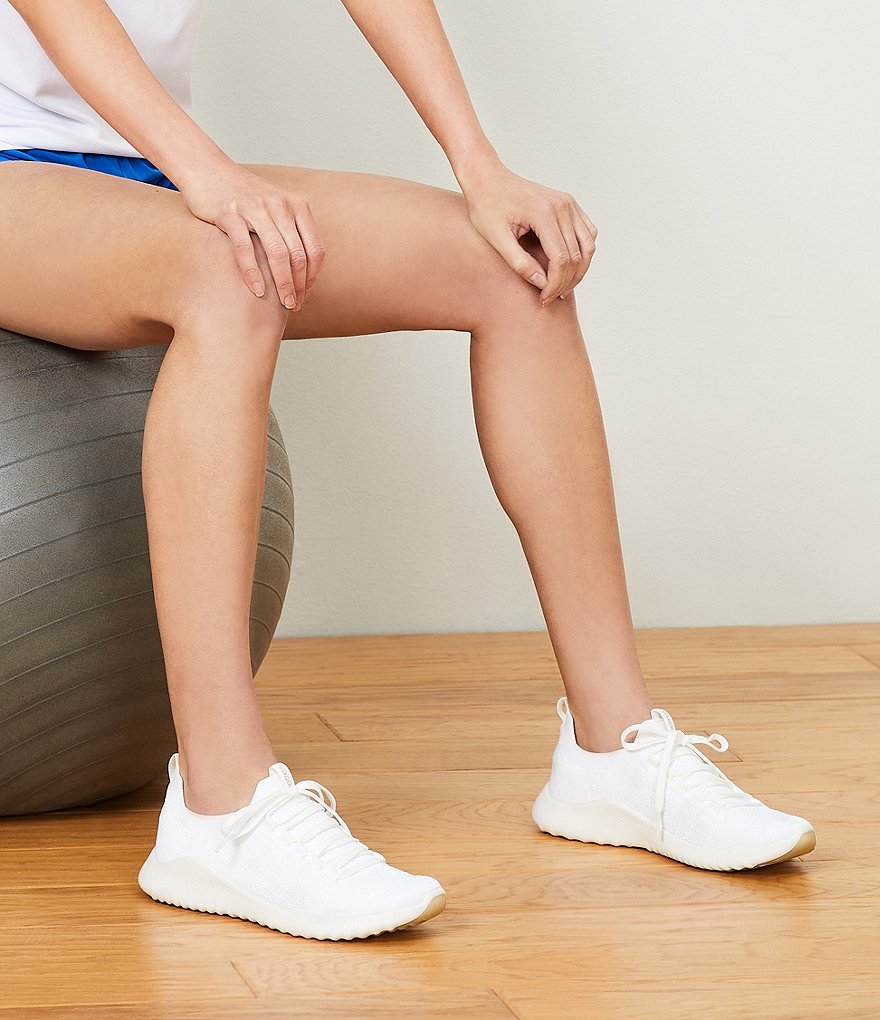 Aetrex Carly Knit Lace-Up Sneakers