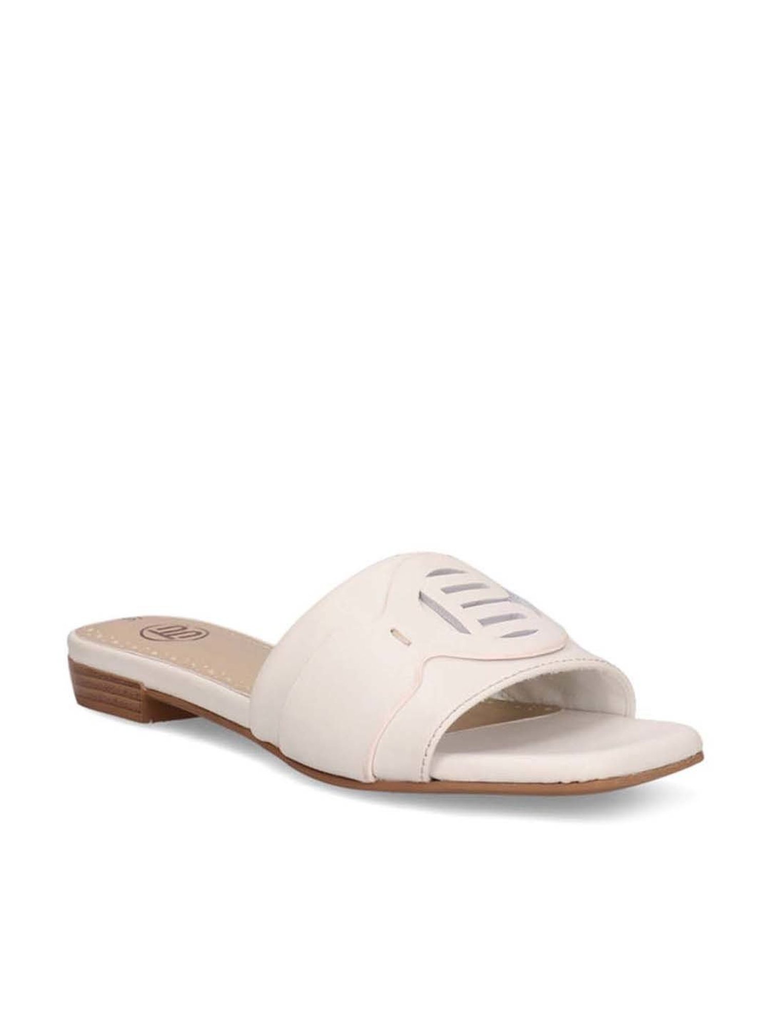 BAGATT Women's Mala White Casual Sandals