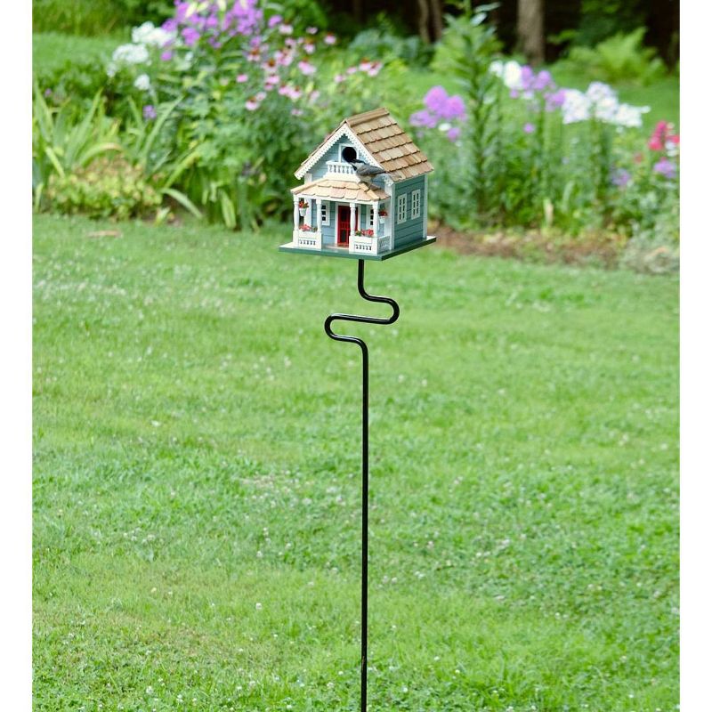 Auger Birdhouse Bird Feeder Pole Stand - Plow & Hearth