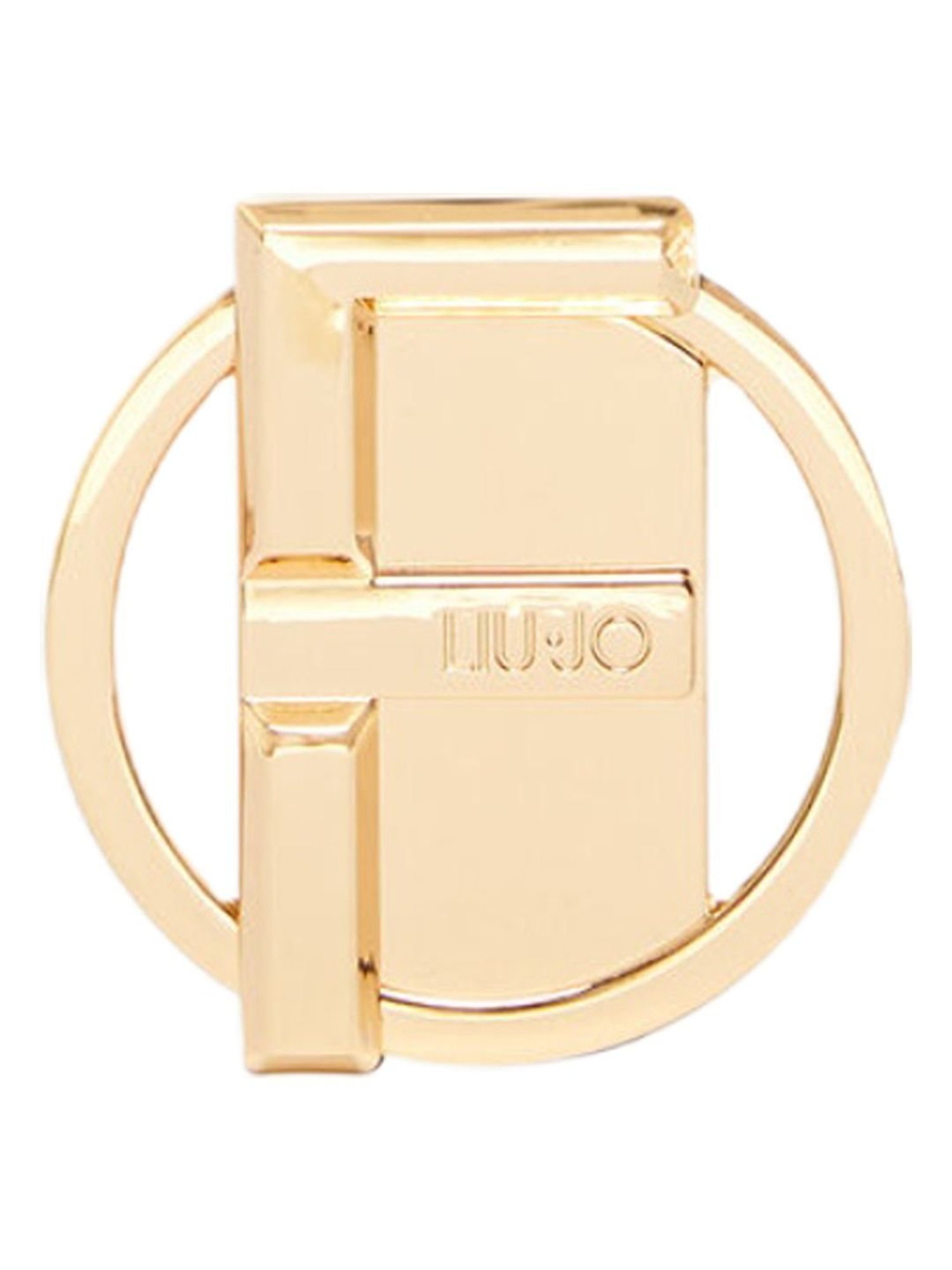 LIU JO Rose Gold Letter F Metal Plate