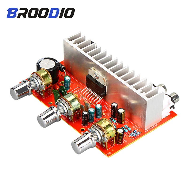 DP-iot TDA7377 Digital Power Amplifier 2.0 Channel 2*40W Stereo Amplifiers Audio Board DC 12V Car DIY Amplificador For Home Theater