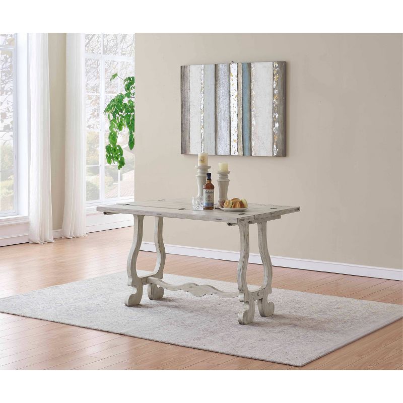 Bolden Park Fold Out Console Table White - Treasure Trove Accents