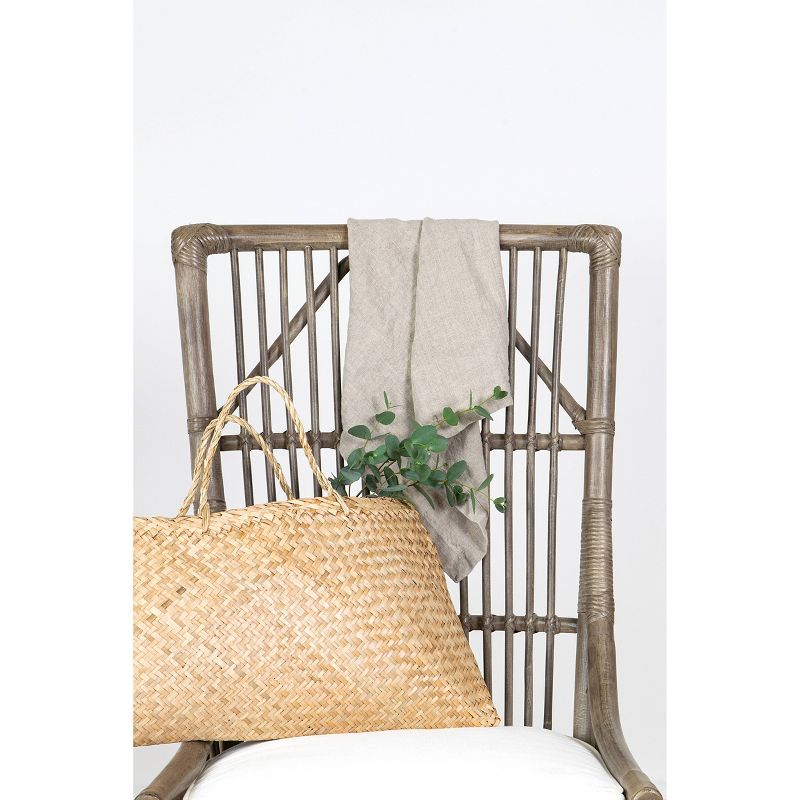 Set of 2 Lola Rattan Dining Chair Brown - East At Main