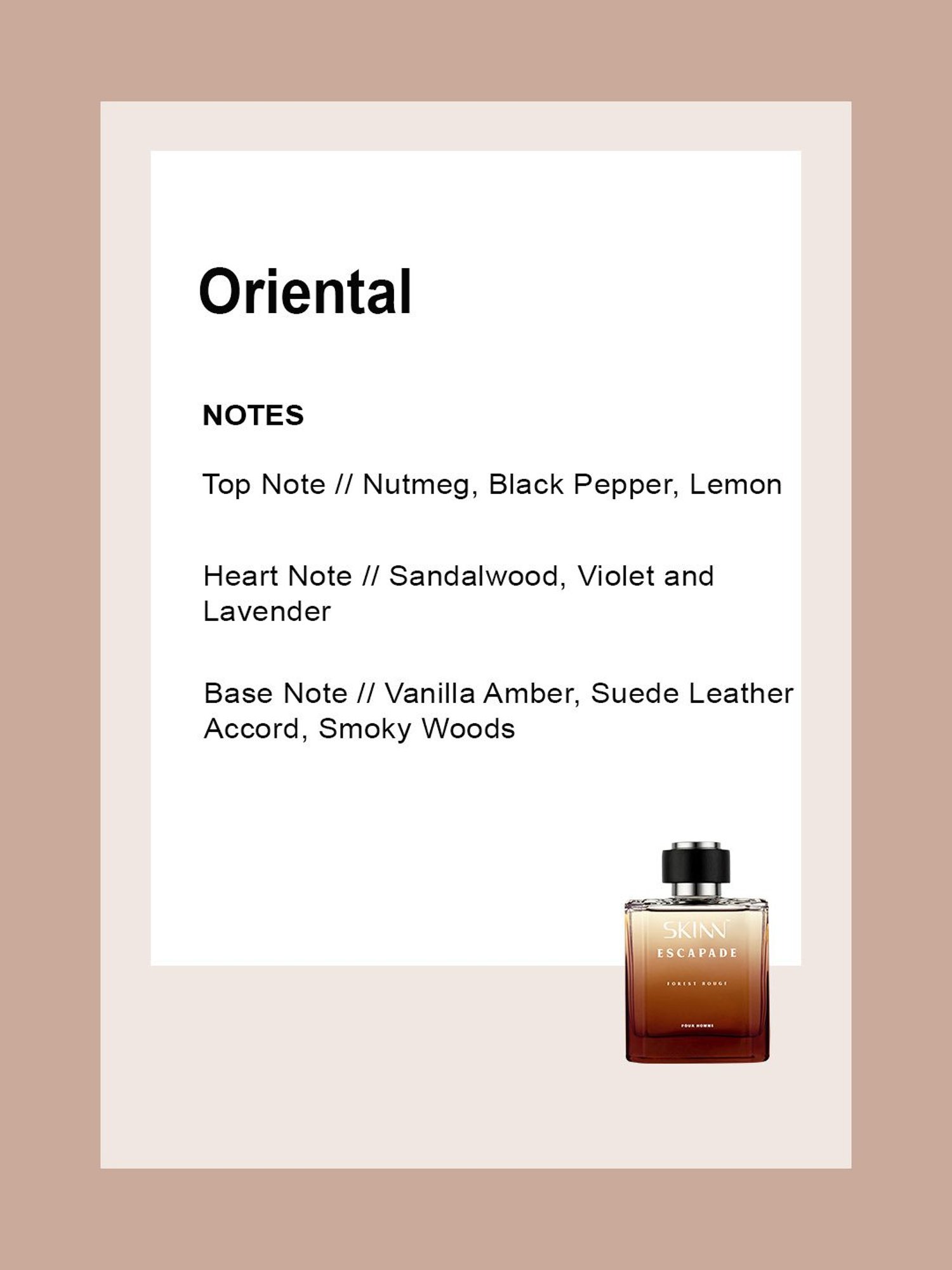 Skinn Escapade Forest Rouge Perfume - 100 ml