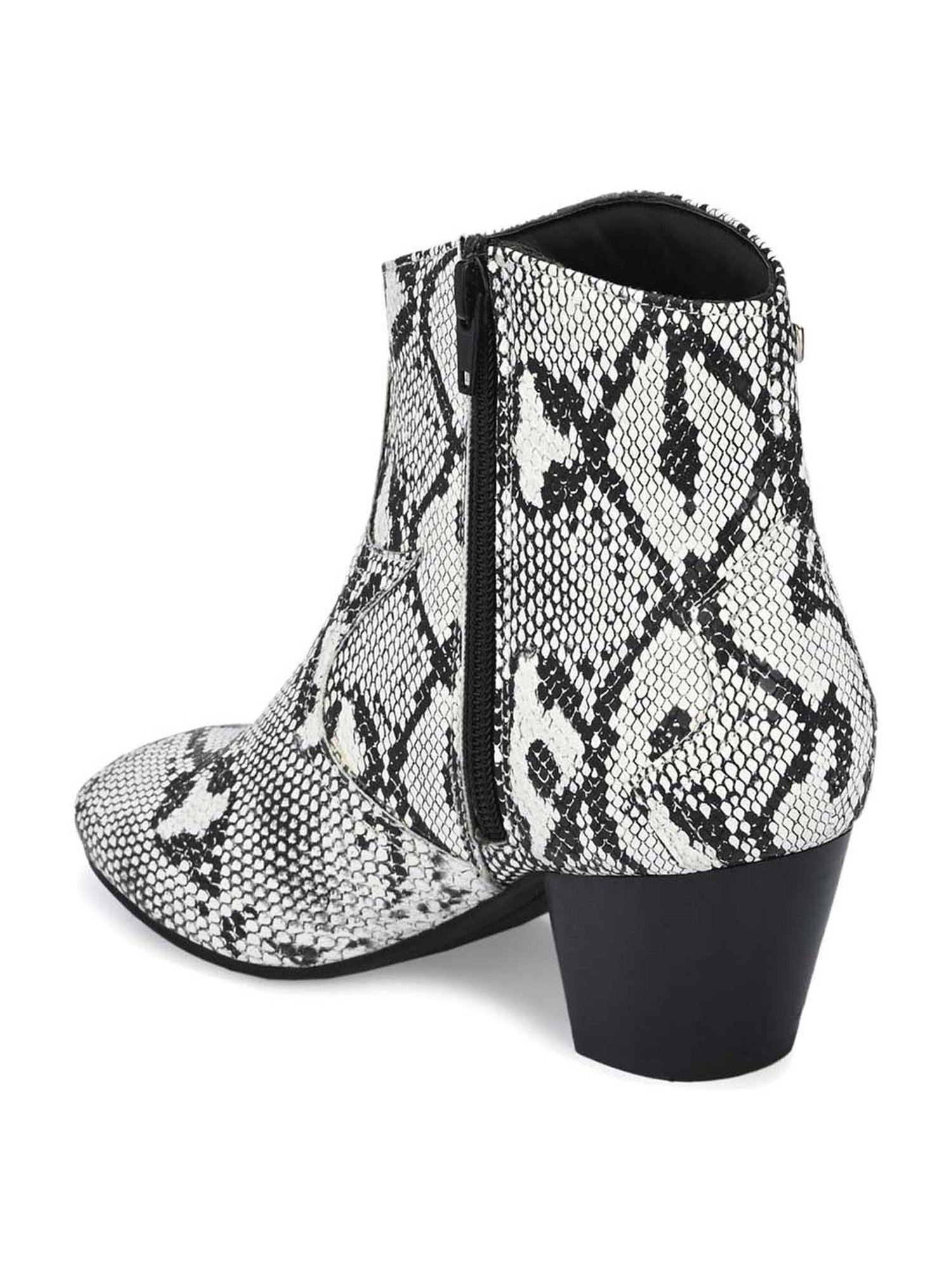 Delize Women's Off White Casual Booties