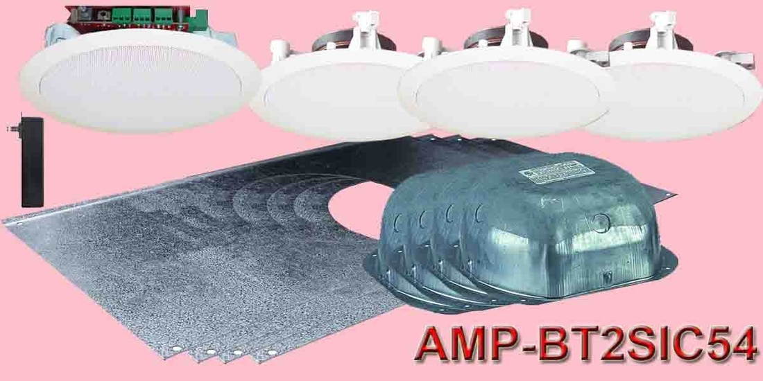 Includes 1 Ea. Amp-Bt2Sic5, 1 Ea.15V Dc, Ul Listed, Level 5 Power Supply, 3 Ea. Ic5, 4 Ea. Tile Bridges, 4 Ea. Backcans, Sold As Combo