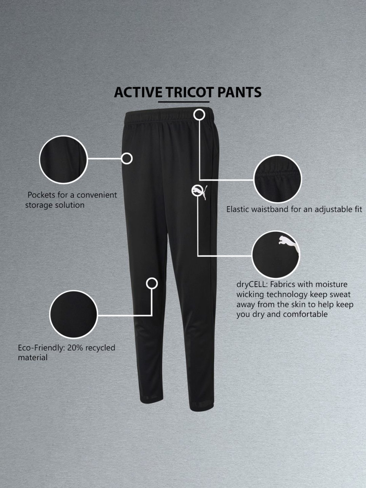 Basics Green Jogger Track Pant