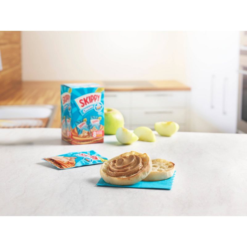 Skippy Creamy Peanut Butter Individual Squeeze Packs – 1.15oz/8pk