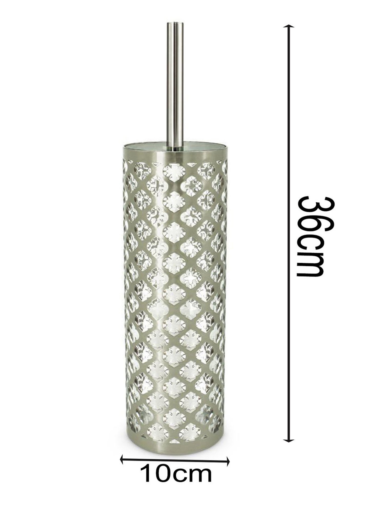 Freelance Silver Polyresin Set of 1 Bathroom Accessories