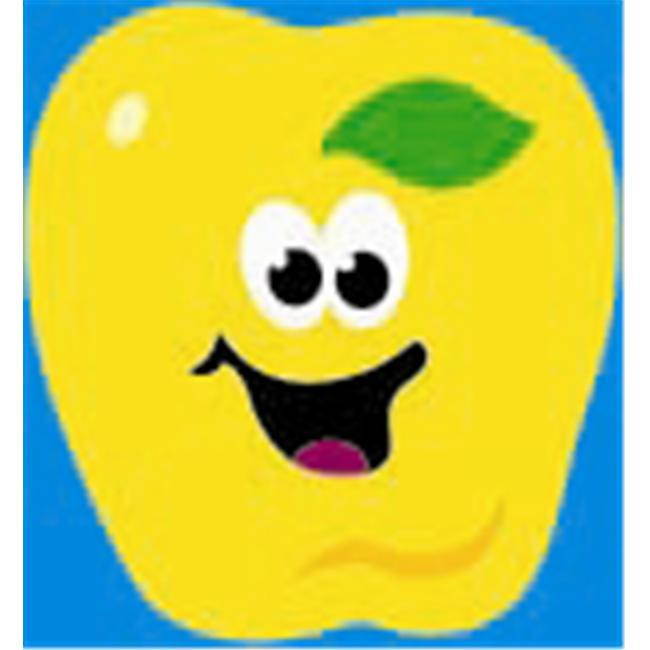 TREND ENTERPRISES INC. T-46075 HAPPY APPLES SUPERSHAPE SUPERSPOTS/ SHAPES STICKERS