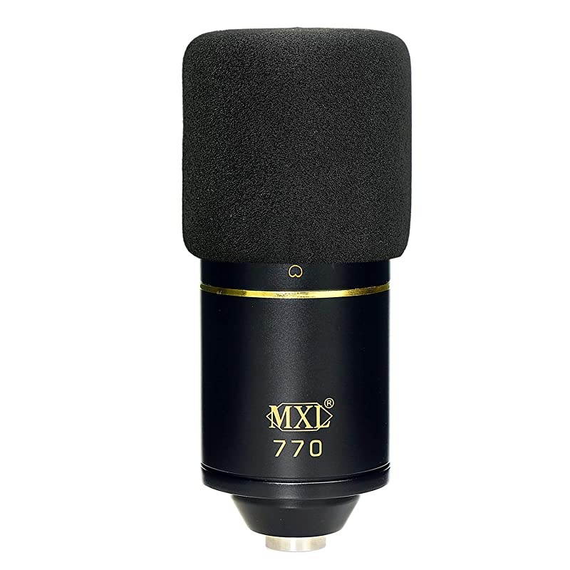 Foam Mic Windscreen Pop Filter Wind Cover fits MXL 770 MXL 990 Condenser Cardioid Microphone