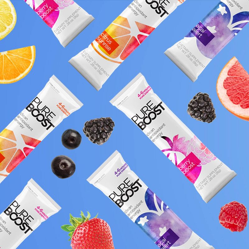 Pureboost Clean Energy Combo Drink Mix - 15ct