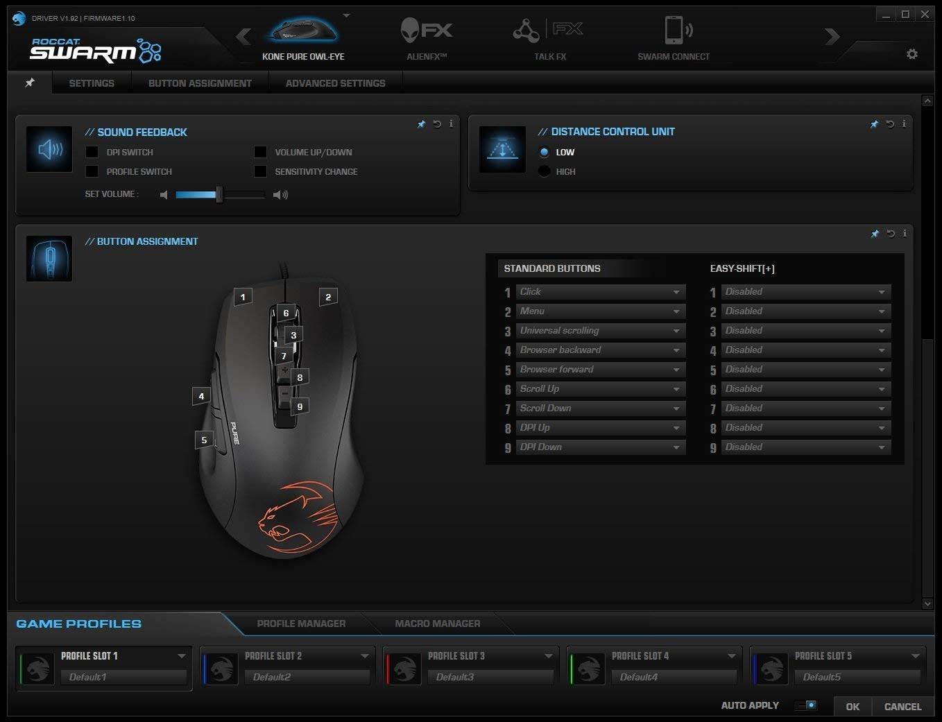 ROCCAT KONE Pure Owl-Eye &ndash; Optical RGB Gaming Mouse