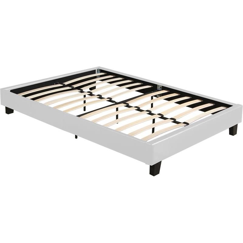 Acton White King Bed inn White - Camden Isle