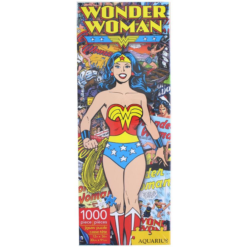 NMR Distribution DC Comics Wonder Woman Retro 1000 Piece Slim Jigsaw Puzzle