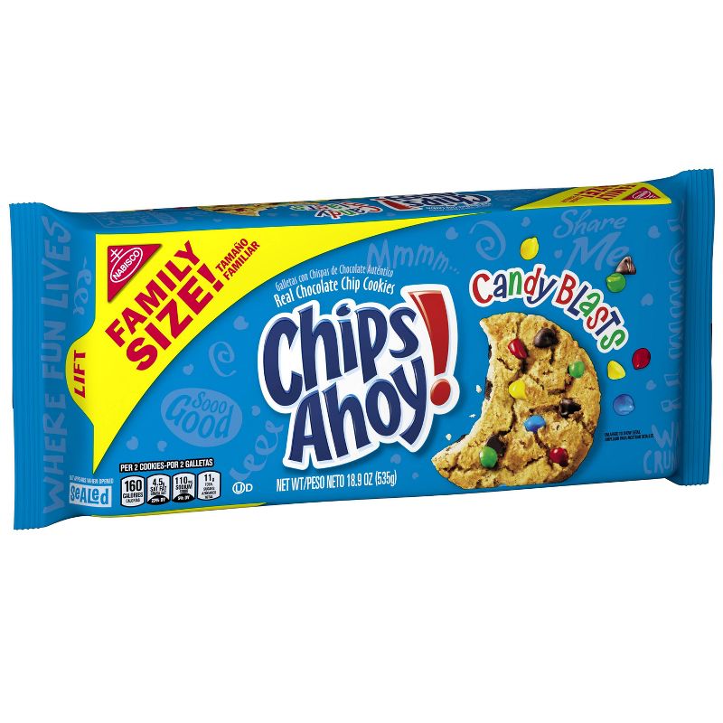 Chips Ahoy! Candy Blast Family Size Cookies - 18.9oz