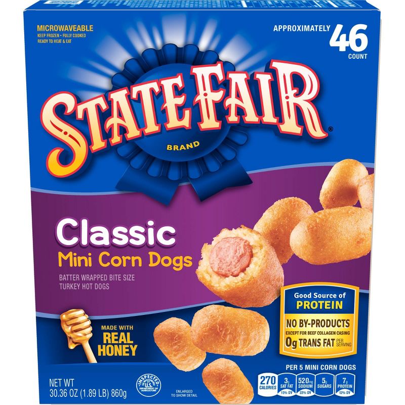 State Fair Mini Corn Dogs - 30.36oz/46ct