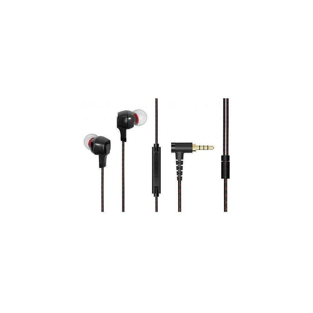 FiiO F1 Lightweight Dynamic In-Ear Monitor Earphones with Smartphone Support (Black)