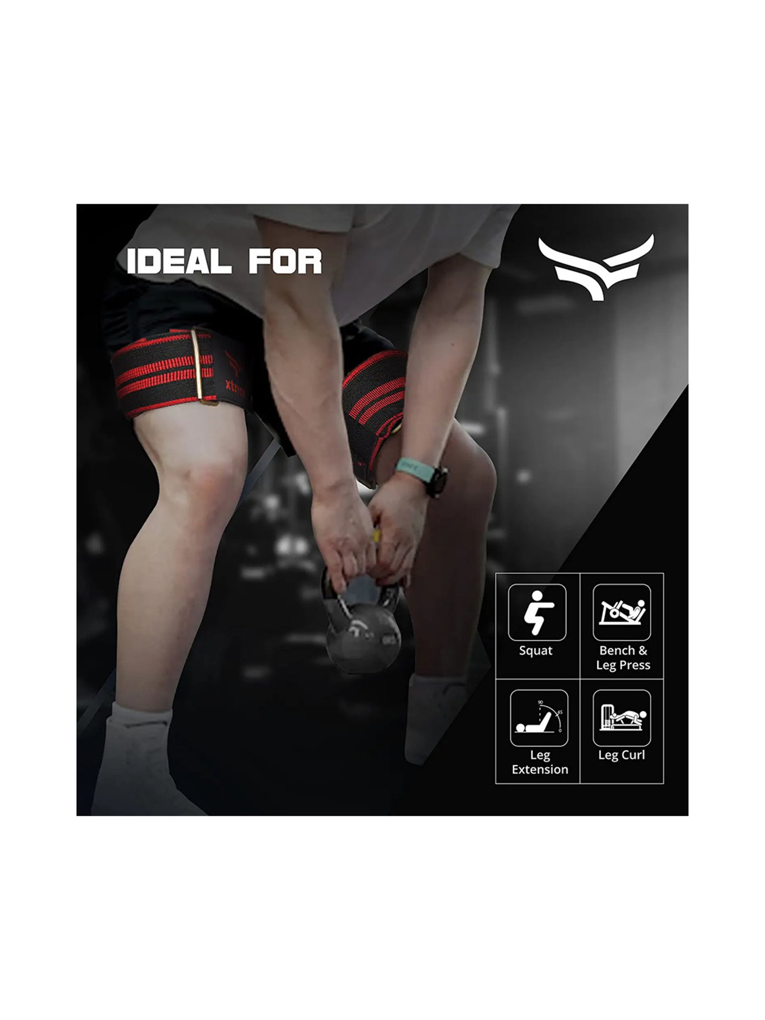 Xtrim Pack of 2 BFR Band (Red)